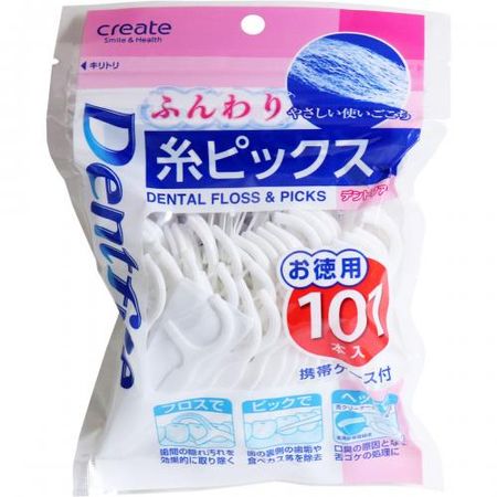 덴트파인 실픽스 부드러운 대용량 101개입 (휴대용 케이스 포함)