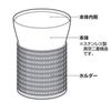 THERMOS Gusto 真空隔热保温杯 260ml 苹果绿 (APG) AFDC-260