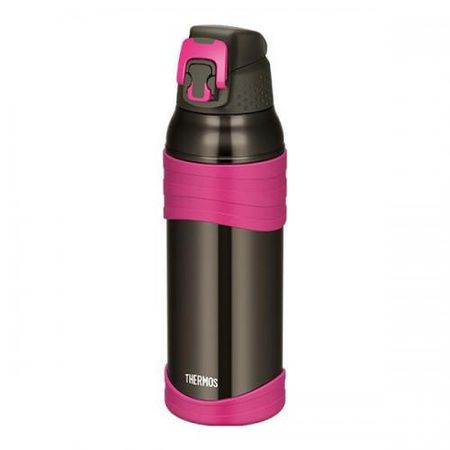 THERMOS Vacuum Insulated Sports Bottle 1.0L Charcoal Pink (CH-PK) FJC-1000
