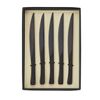 Maruju Knife, Striped Ebony, 5 pieces, Black Box, 800246