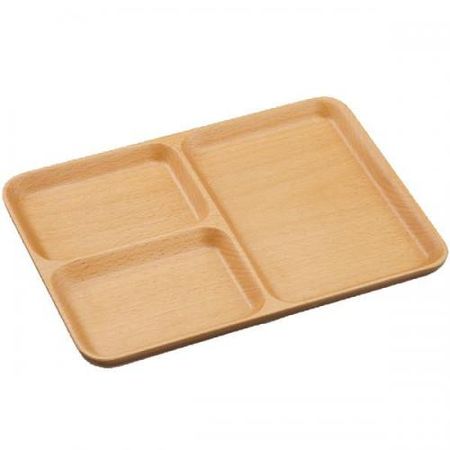 Maruju Beech Lunch Plate L 3V6-12