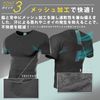 PRESS GEAR HARD Men's Reinforced Compression Shirt Inner Short Sleeve V-Neck