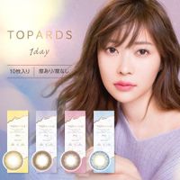 TOPARDS [彩色隐形眼镜/日抛/有无度数/10片装]
