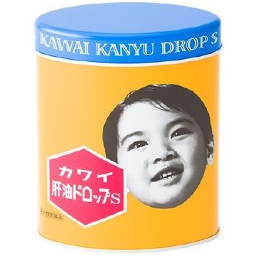 康喜健钙 河合制药 KAWAI日本鱼肝油丸Ｓ 维生素AD 300粒【指定第2类医药品】