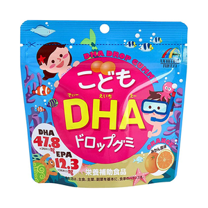 Children's DHA Drop Gummies (90 Pieces)