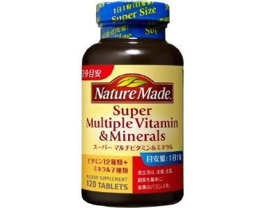 大自然製造的Super Multi V＆米內拉（120粒）