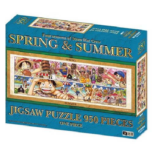 Onepiece Spring Summer 950 Piece Jigsaw Puzzle Piece Exhibition Dokodemo