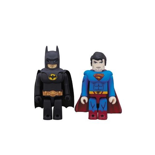 KUBRICK Batman (1989 movie Ver.) & Superman (Superman Returns Ver.) ABS &  PVC painted action figure ｜ DOKODEMO