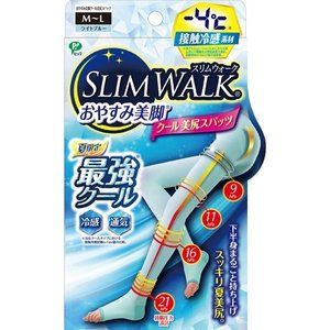 Slim Walk Goodnight legs cool Booty spats Light Blue M-L size