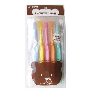 兒童牙刷 4-6歲適用 5支裝