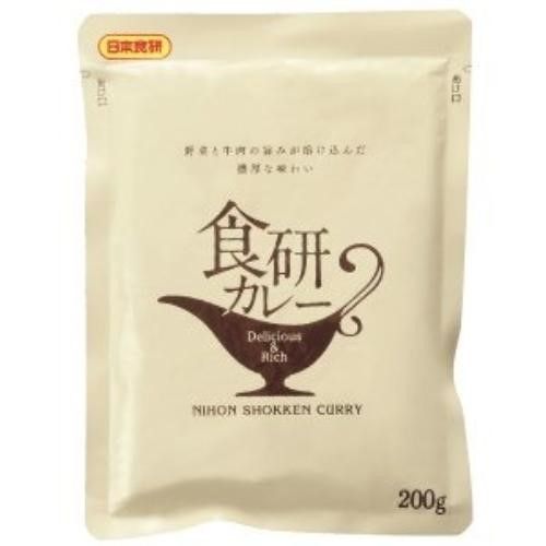 日本食研 食研 카레 200g 레토르트 카레 비상식 보존 식품