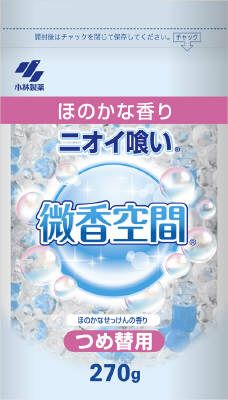 Kobayashi Pharmaceutical Faint Smell space refill soap (270G)