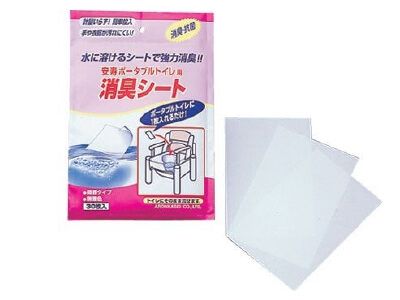 안주 휴대용 변기용 탈취 시트(30매입)