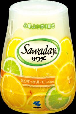 小林製薬 香り薫るサワデー 140g 気分すっきりレモンの香り