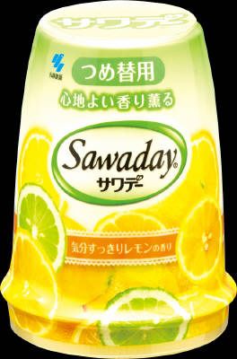小林製薬 香り薫るサワデー つけ替用 140g 気分すっきりレモンの香り