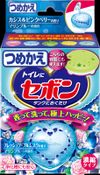 Earth Chemical Sebon Just Place in Tank Refill (25G) Fresh Soap & Musk