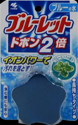 Kobayashi Pharmaceutical blue toilet Dobon twice scent of 120g blue mint