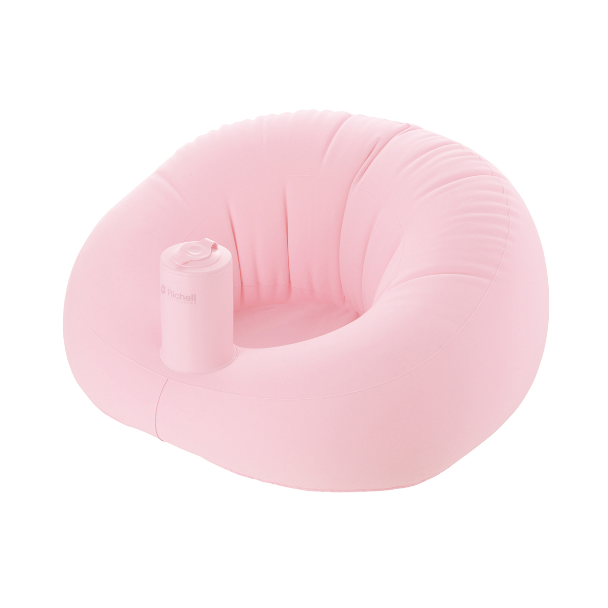 New Richell fluffy baby chair R Green From japan 