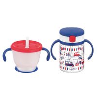 Aclear 吸管馬克杯組 R 海軍藍