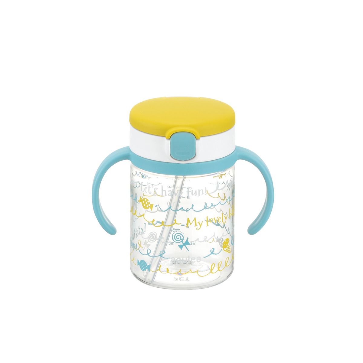 Aquila outing straw mug R 200 yellow