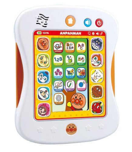 Playing learn! Anpanman color pad