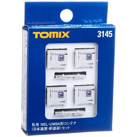 TOMIX N gauge 3145 NEL UM9A type container (Nippon Express new paint) set