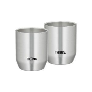 THERMOS Vacuum Insulated Cup S Stainless Steel 2-Piece Set JDH-360P