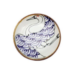 西海陶器 波佐見燒 kotohogi 小皿 鶴 18193