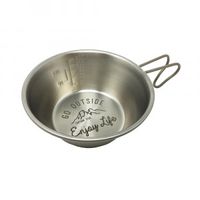 CAPTAIN STAG キャプテンスタッグ モンテ ステンカラーシェラカップ 320ml カーキ UH-0036