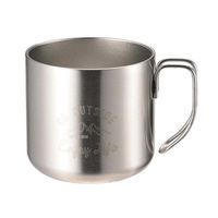 CAPTAIN STAG キャプテンスタッグ モンテ ダブルステンレスマグカップ350 シルバー UE-3428