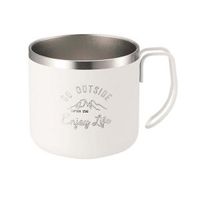 CAPTAIN STAG キャプテンスタッグ モンテ ダブルステンレスマグカップ350 ホワイト UE-3430