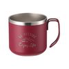 CAPTAIN STAG Monte 双层不锈钢马克杯 350 红色 UE-3435