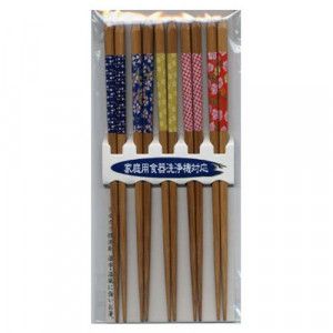 Ishida Chopsticks for Guests, Dishwasher Safe, Kyoto Fragrance, 5 Pieces, 23cm, 67335