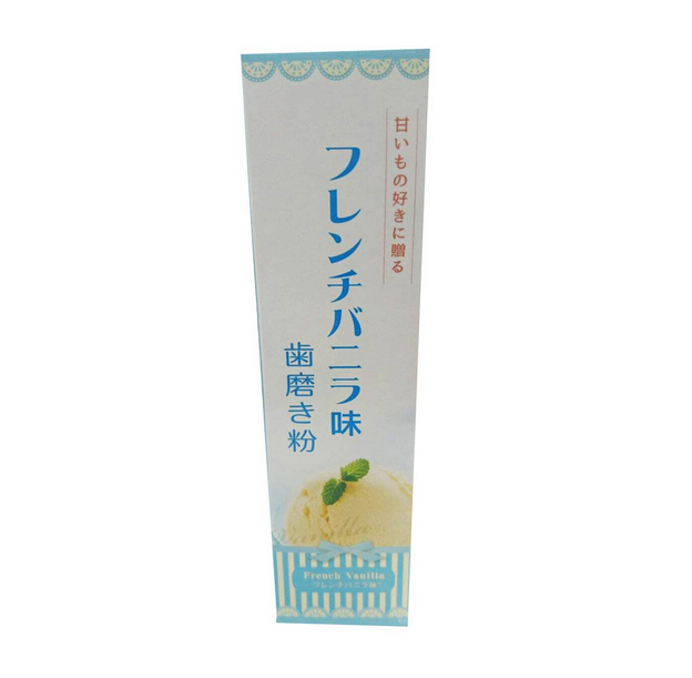 산와통상 플레이버 치약 프렌치 바닐라 맛 70g