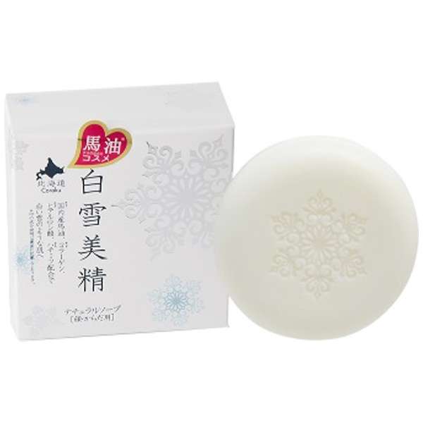 Coroku Yukimi白山開創性的天然皂（面部，身體）100克