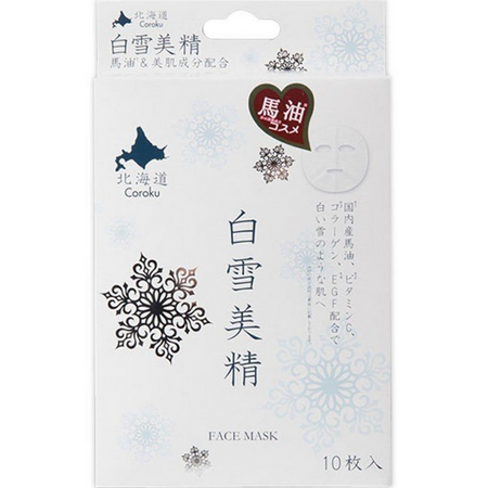 Coroku 白雪美晶美白面膜 10片