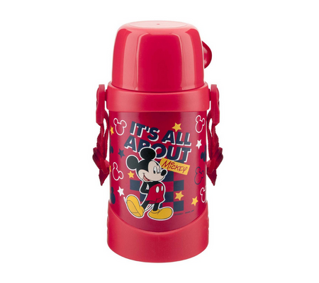 ベストコ ダブルステンレス 2WAYキッズボトル 600ml ミッキーマウス ND-5831