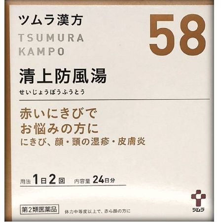 【第2類医薬品】ツムラ漢方清上防風湯エキス顆粒 48包