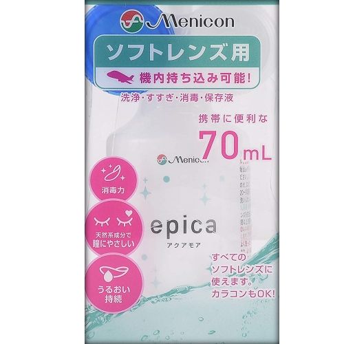 メニコン エピカ アクアモア クリア 70mL