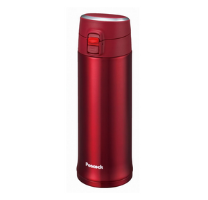Peacock stainless bottle compact mug 0.5L AML-50-R red