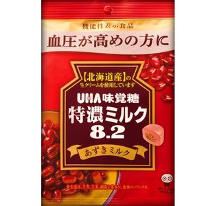Functional display food Tokuno milk 8.2 red bean milk 93g