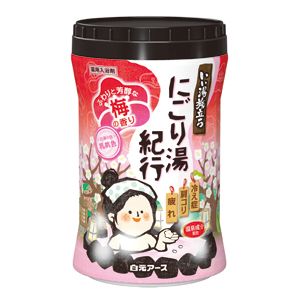 白元 Good Bath Journey 陰涼沐浴露 旅行裝 梅子香型 600g