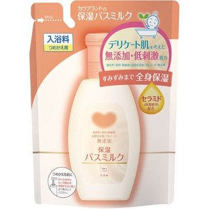 牛乳香皂公斤社 牛乳石鹼共進社 Cow品牌 無新增保濕沐浴乳 補充包 480mL