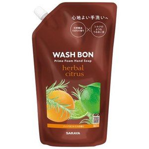 サラヤ ウォシュボン プライムフォーム ハーバルシトラス詰替用500mL