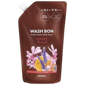 サラヤ ウォシュボン プライムフォーム スイートフローラル 詰替用 500mL
