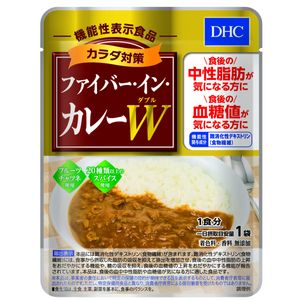 DHC体测量纤维在咖喱W（双）[功能显示器食品]