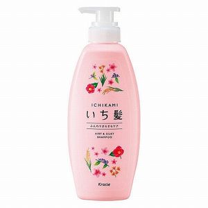 Ichikami Fluffy and Smooth Care Shampoo Pump 480mL