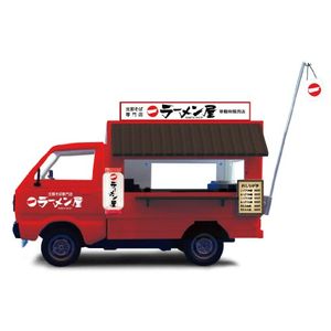 青島文化教材社1/24運動系列銷售10號拉麵店塑料