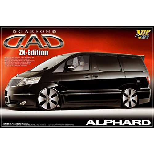 Aoshima Bunka Kyozai 1/24 VIP American Series No.13 D.A.D Toyota Alphard Late Model Car Aoshima Bunka Kyozai 1/24 VIP American Series No.13 D.A.D Toyota Alphard Late Model Car
