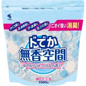 小林製藥 超大無香空間 淡雅香皂香味 補充包 1500g